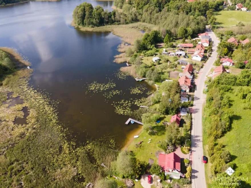 Dom Nad Jeziorem Rasząg Exterior foto