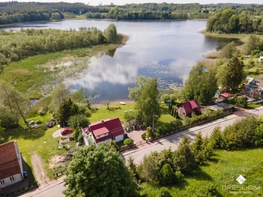 Dom Nad Jeziorem Rasząg Exterior foto